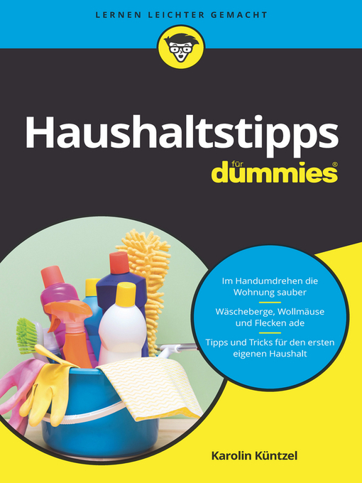 Title details for Haushaltstipps für Dummies by Karolin Küntzel - Available